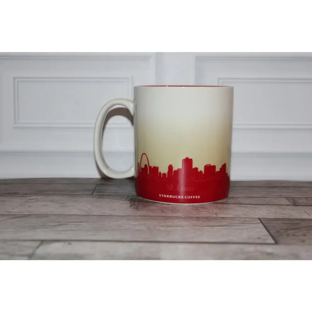 Starbucks St Louis Skyline Mug 16oz Gateway Arch Coffee Cup EUC